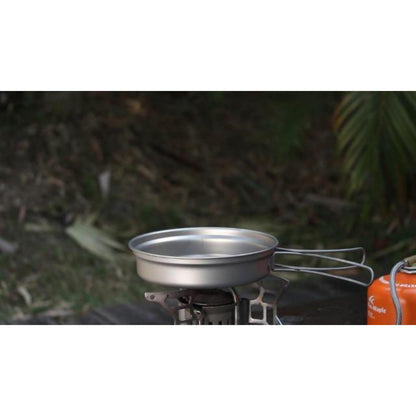 Titantopf mit Deckel – Camping Kochgeschirr Ultraleicht 750ml-1300ml