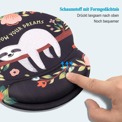 Gelkissen Mauspad Ergonomische Handgelenkauflage rutschfest