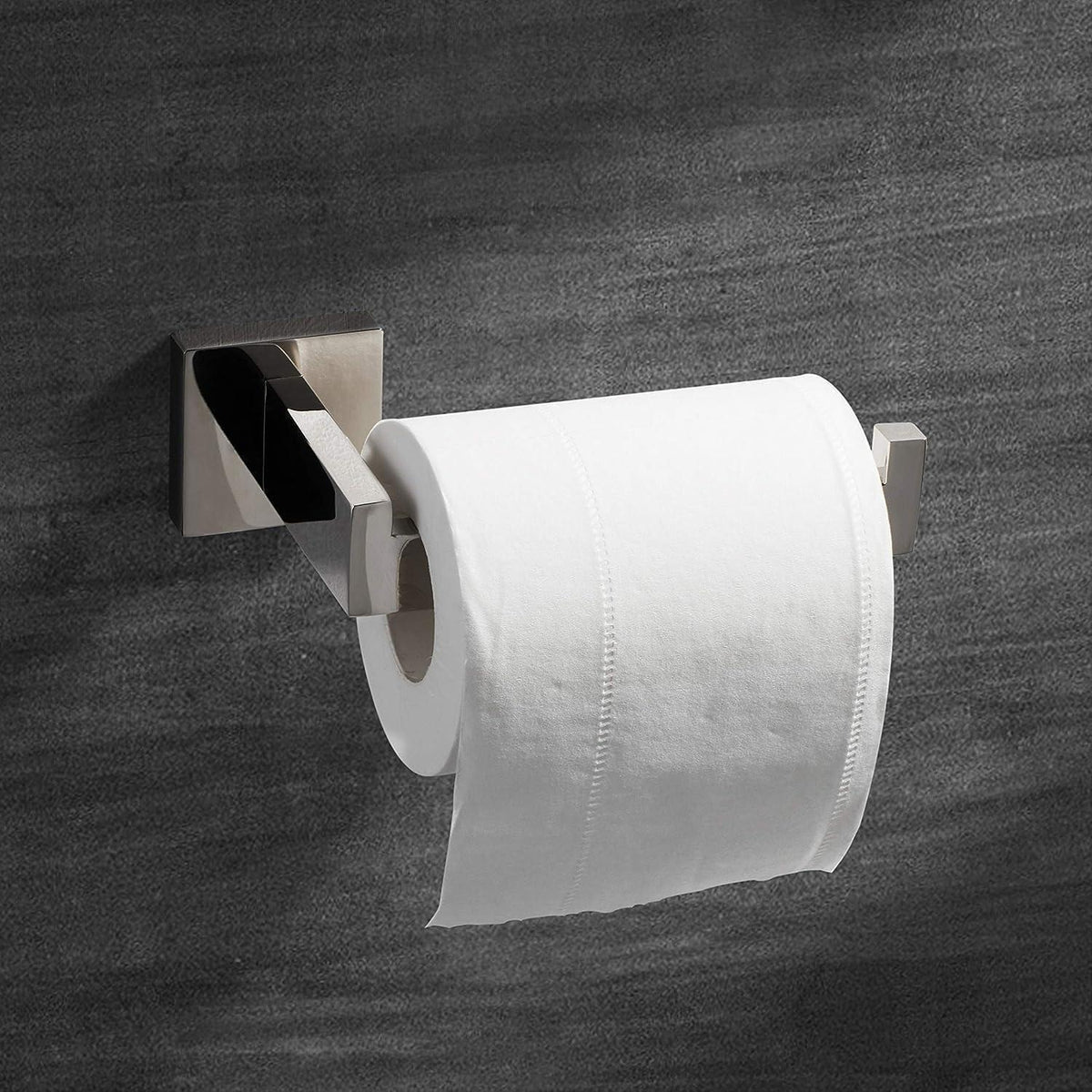 Edelstahl Toilettenpapierhalter Chrom, Rostfrei, Bohren