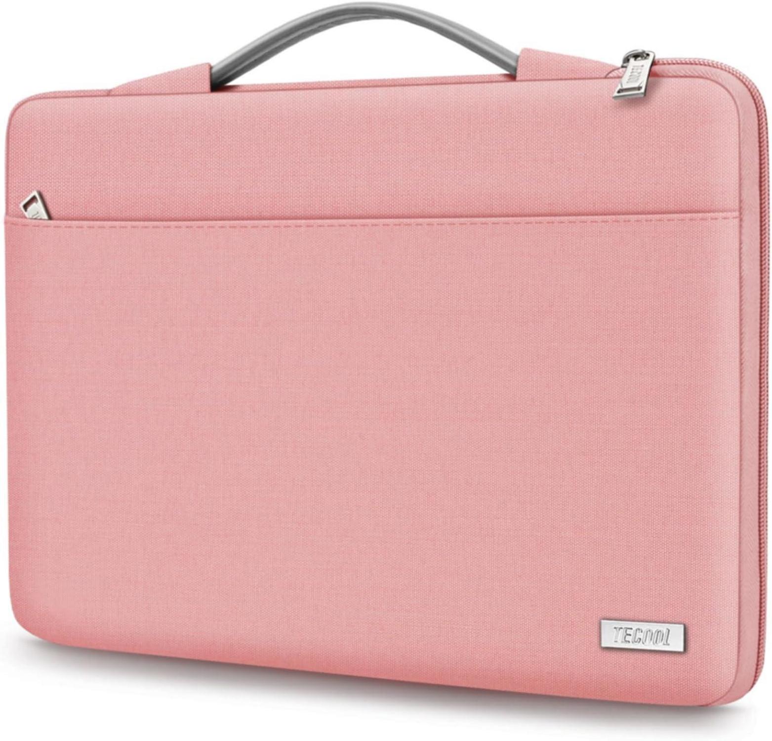 Laptoptasche 15,6 Zoll Schutzhülle wasserdicht Rosa