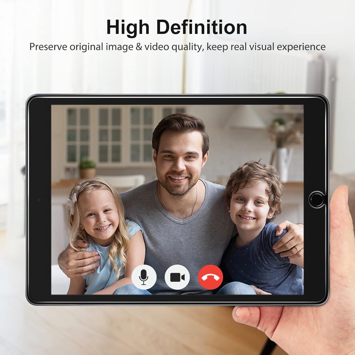 2x Panzerglas Schutzfolie für iPad 10,2 Zoll 9. Generation 9H Härte
