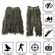 Ghillie Camouflage Anzug Set Jagd Wald Wüste Tarnkleidung