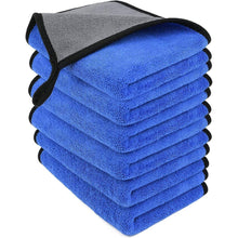 Mikrofasertücher Auto 6er Set 500GSM Fusselfreie Handtuch