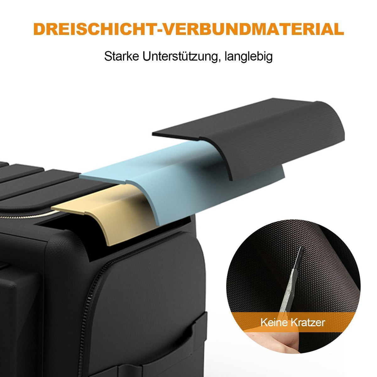 Kofferraum Organizer 60L Faltbar – Auto Aufbewahrungstasche