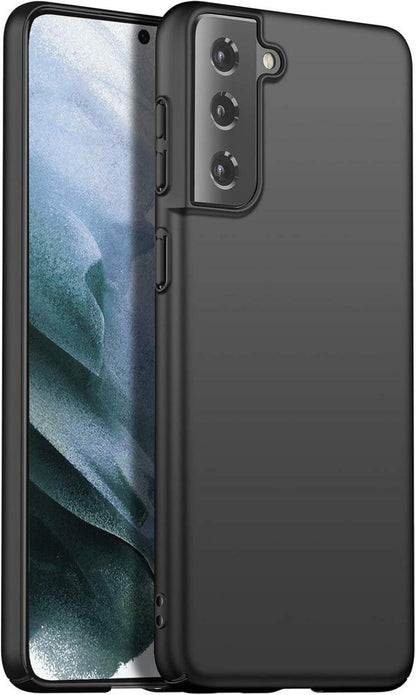 Schwarze Dünne Samsung S21 5G Hülle 6,2 Zoll Anti-Scratch Hardcase