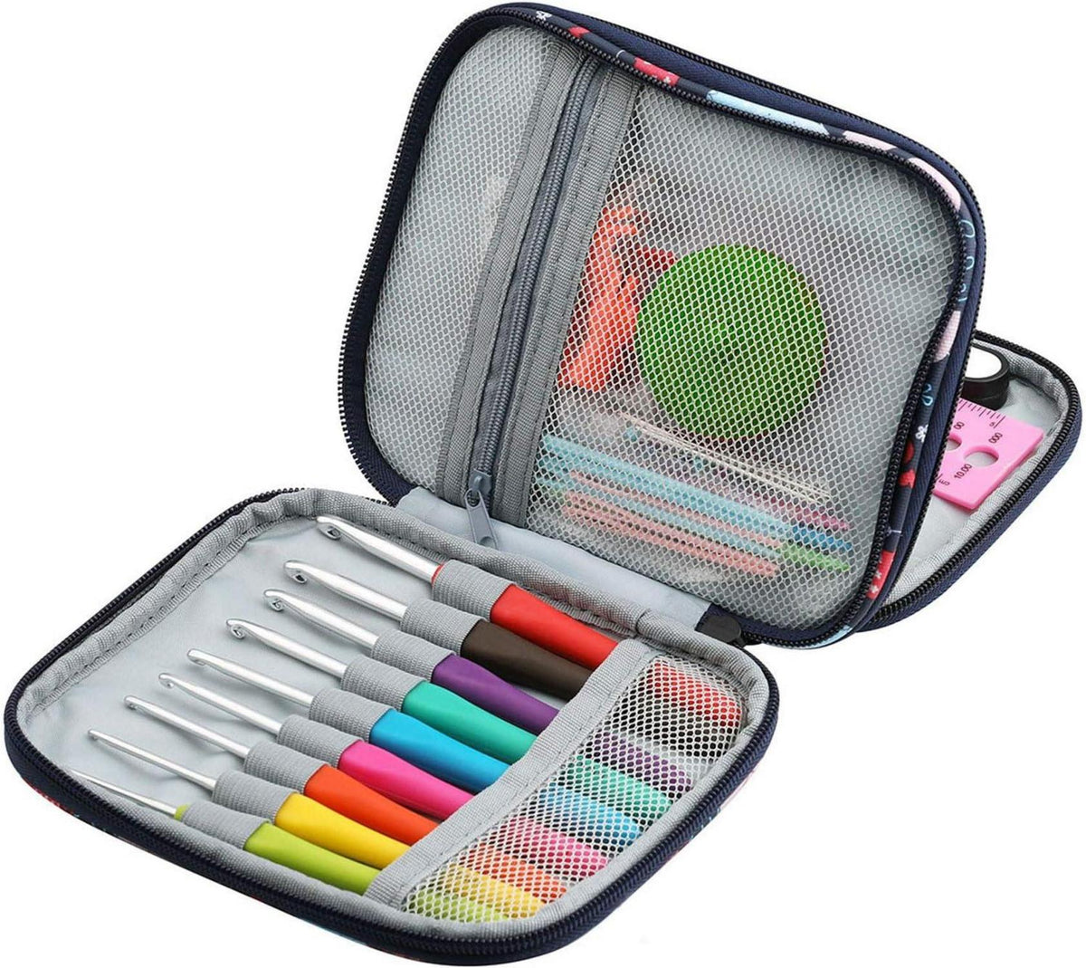 Häkelnadeln Set All-in-One Zubehör Kit mit Tasche