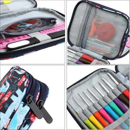 103er Häkelset Zubehör Kit mit Tasche für Anfänger und Profis