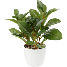 Künstliche Kamelie Seidenblumen Deko Blumenstrauß 28cm Green