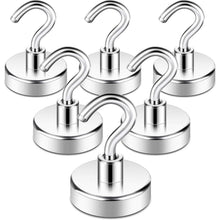 Magnethaken 35kg CNC-gefräst, rostfrei, für Küche & Bad