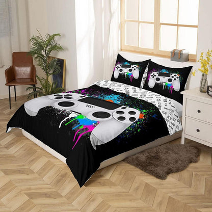 Spielen Bettwäsche Set Tie-Dye Hippie Design für Jungen & Teenager