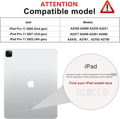 SPARIN iPad Pro 11 Zoll Schutzfolie Set - 4 Stück 9H