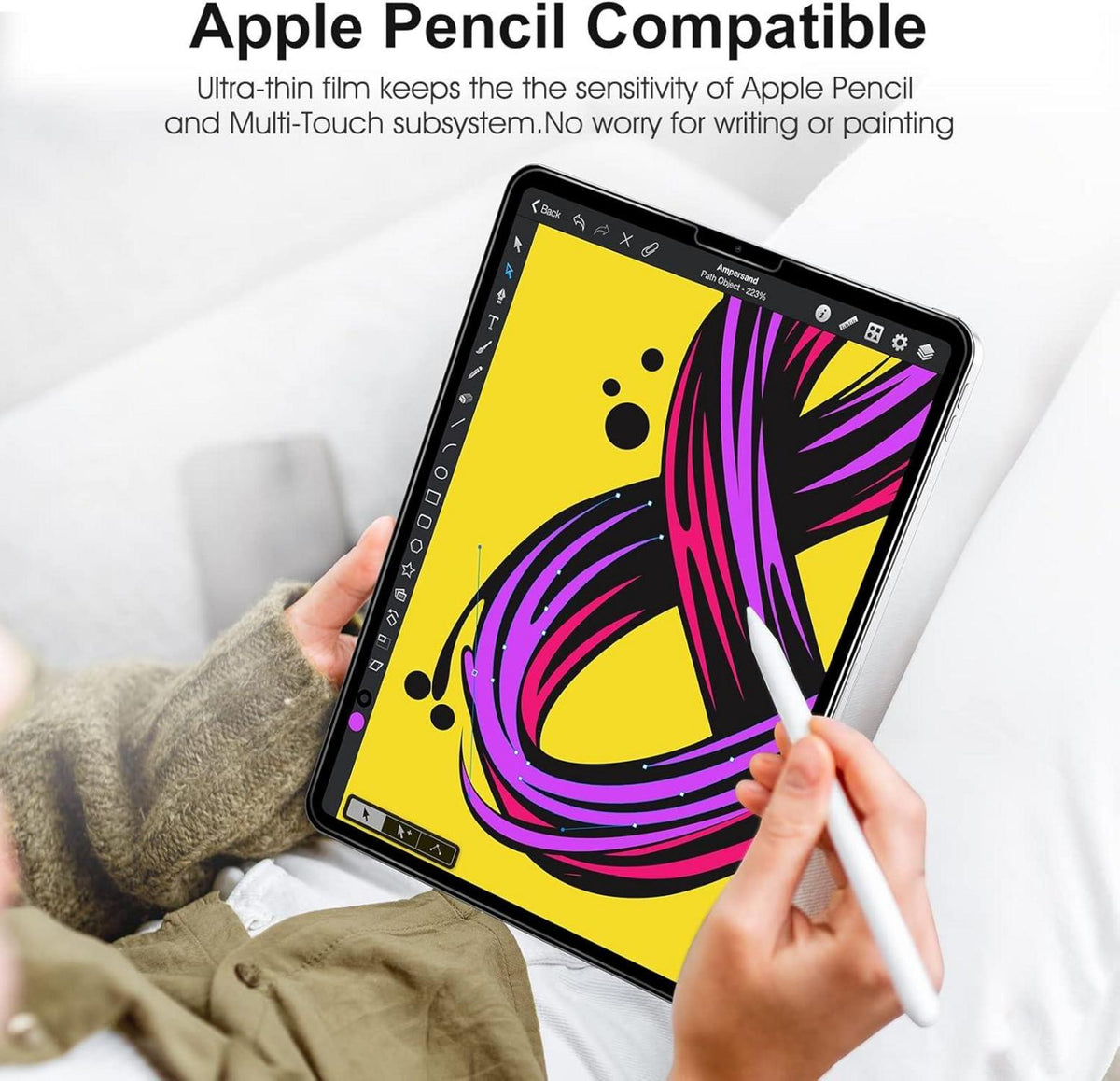 Schutzfolie für iPad Pro 11 Zoll 4er Set 2022/2021/2020