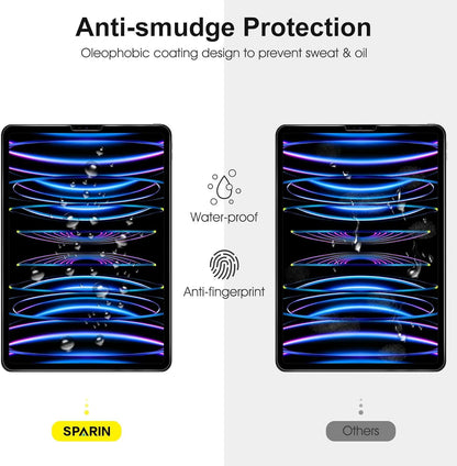 Schutzfolie iPad Pro 11 Zoll 2022 Displayschutz 9H Härteglas Kamera Folie