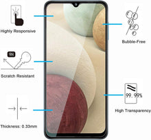 2x Panzer Schutz Glas Samsung Galaxy A12 - 9H
