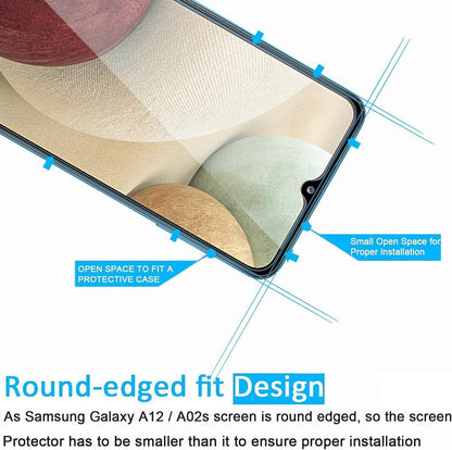 Panzer Schutz Glas Samsung Galaxy A12 HD 9H Ultra-klar