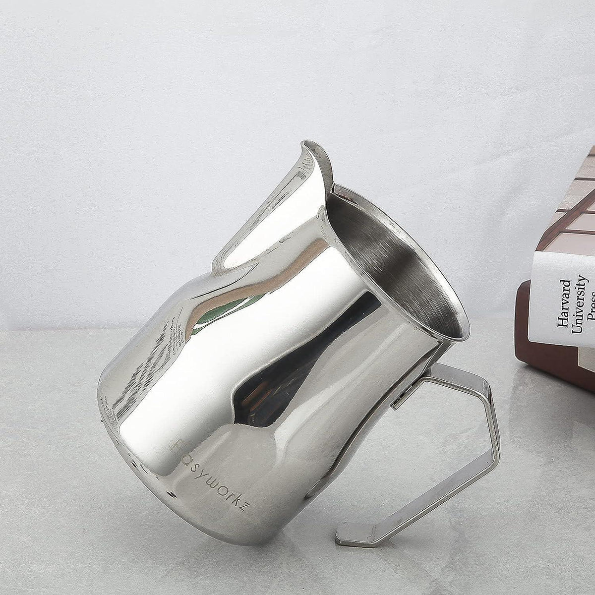 Milchkännchen Milchaufschäumer 350ml Edelstahl Latte Art Tasse