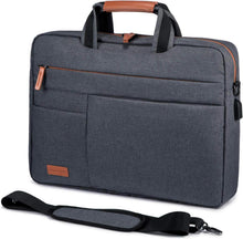 15.6 Zoll Laptop Tasche Wasserdicht Dunkelgrau Herren