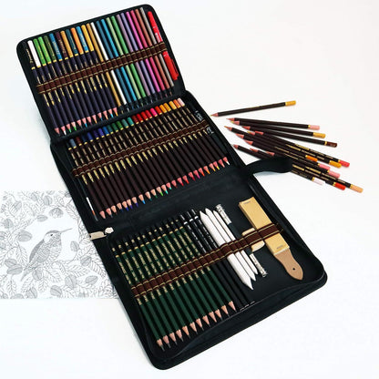 Professionelles 72-teiliges Sketch-Bleistiftset für Künstler