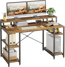 Gaming Schreibtisch Spacious 4 Shelf Computer PC Bürotisch