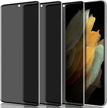 Sichtschutz Panzerglasfolie Samsung Galaxy S21 Ultra 5G [3 Stück] Anti