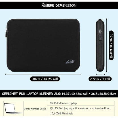 Laptoptasche 15,6 Zoll Stoßfest 35.5x25x2 CM Sleeve