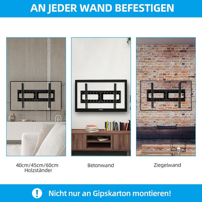 Neigbare TV Wandhalterung für 32-75 Zoll Fernseher bis zu 75KG