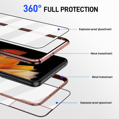 Samsung Galaxy S21 5G Hülle Magnetische Adsorption 360 Grad