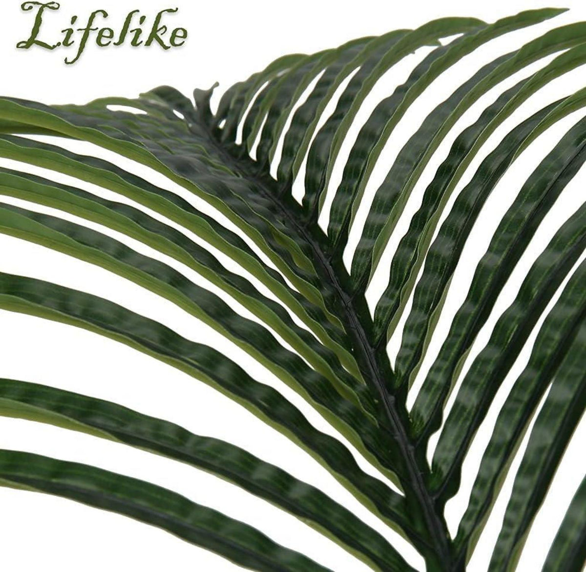 Künstliche Palmwedel Kunstpflanze Palme Textilpalmwedel 6er Set