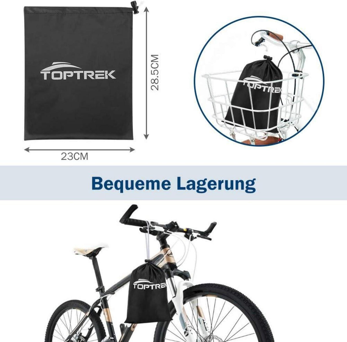 Fahrradgarage 210D Oxford-Gewebe wasserdicht 200x110x70cm Sonnenschutz