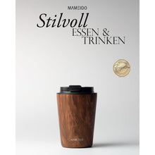 Thermobecher 350ml dichter Kaffeebecher Edelstahl isoliert