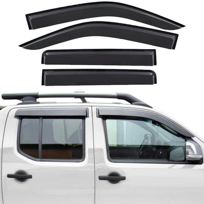 Windabweiser für Nissan Navara D40 Doppelkabine 2006-2014