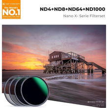 67mm ND Filter Set ND4-ND1000 Neutral Graufilter Kit