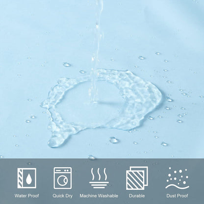 Duschvorhang Überlänge Anti-schimmel Wasserdicht 240x200cm