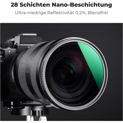 77mm ND Filter Set ND4+ND8+ND64+ND1000 für Kreative Fotos