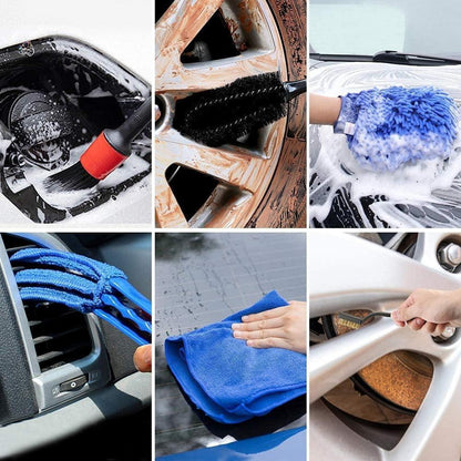 URAQT Auto Reinigungsbürsten Set 15-teilig