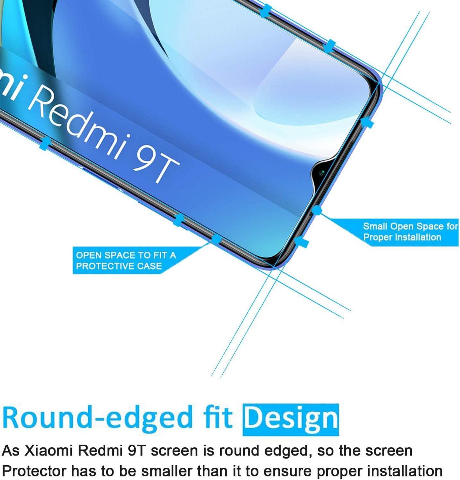 Panzer Schutz Glas Xiaomi Redmi 9T Poco M3 9H Härte Ultra-klar