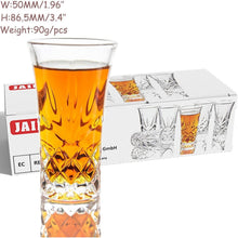 Shot-Gläser Tequila 57ml Schwerer Boden 6 Stk. Luxus