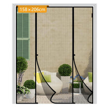 Fliegengitter Tür Magnetisch 158x206cm – Insektenschutz Doppeltür