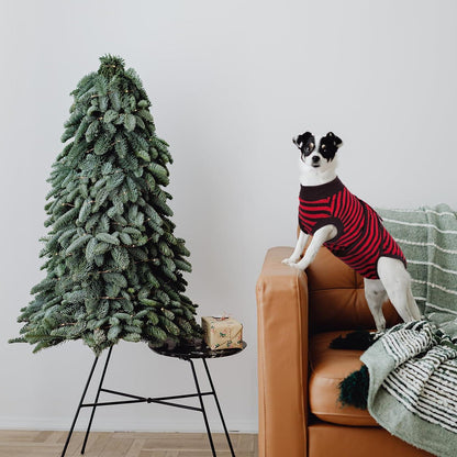 Hundebody Op Kastration Atmungsaktiv Leckschutz Hund Rot XXL