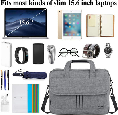 Laptoptasche 15.6 Zoll Wasserdicht Aktentasche Notebook Laptop