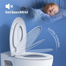 Toilettendeckel mit Absenkautomatik und Kinderbrille - O