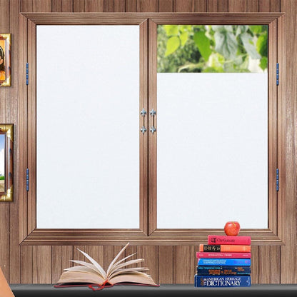 Milchglas Fensterfolie 44.5x200cm – Privatsphäre & Dekoration