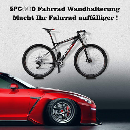 Fahrrad Wandhalterung 3-in-1 Aufhängung für MTB E-Bikes Rennrad 32KG