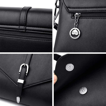 Damen Umhängetasche aus PU-Leder Elegant Schultertasche