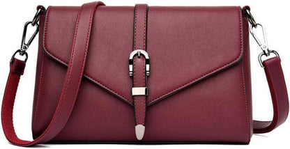 Umhängetasche aus PU-Leder Damen Elegant Handtasche Tasche