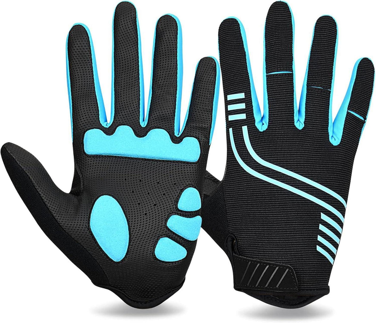 Fahrradhandschuhe Mountainbike Gel stoßdämpfend atmungsaktiv