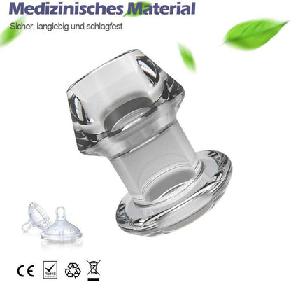 Transparenter Analplug Dilatator Expander Prostata Massage - XL