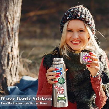 300 Bunte Sticker Set – Wasserfest & Vielseitig Dekorieren