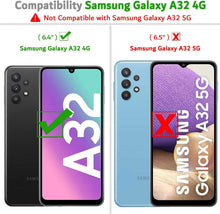 Samsung Galaxy A32 4G Handyhülle - Premium Leder Tasche mit