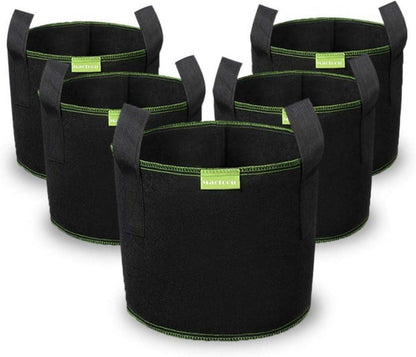 Tomaten Pflanzsack 5er Set 12L Vliesstoff mit